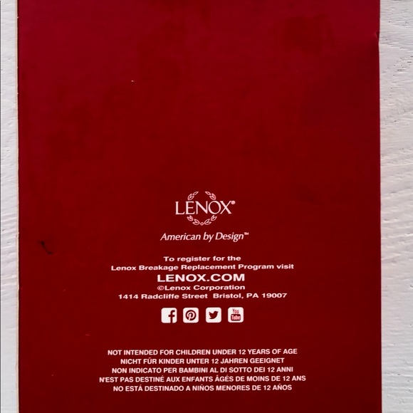 Lenox Santa’s Chime Ornament Original Box - Picture 2 of 8